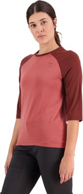 Mons Royale Women's Tarn Freeride Raglan 3/4 Top - Large - Slow Bake product image