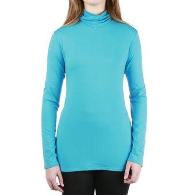 Snow Angel Women's Essential T-Neck Top - XS - Turquoise product image