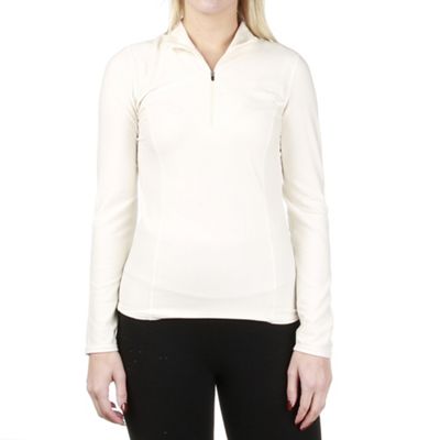 Snow Angel Women's Essential Zip T-Neck - Large - Ivory product image