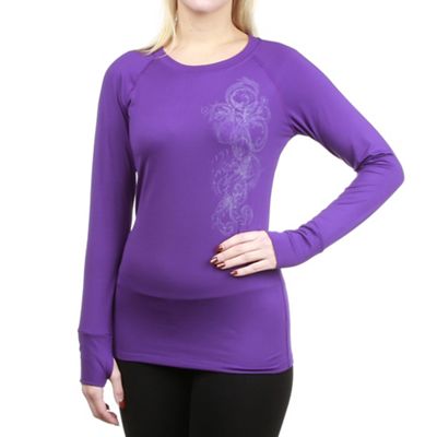 Snow Angel Women's Graphic Thermal Scoop - Medium - Purple product image