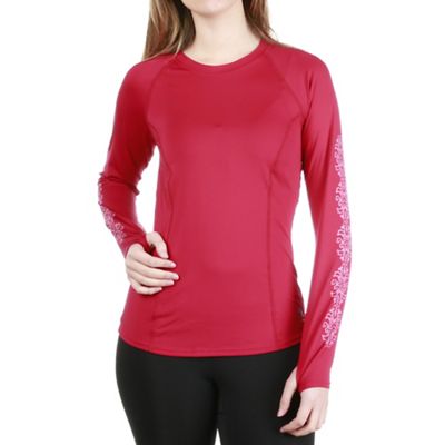 Snow Angel Women's Graphic Thermal LS Crew - XS - Ruby product image