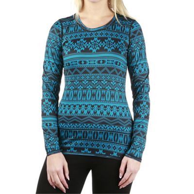 Snow Angel Women's Reversible Scoop Neck Top - Medium - Turquoise product image