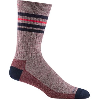 Darn Tough Men's Letterman Lightweight Crew Sock - Medium - Burgundy product image