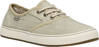 Sanuk Women's Avery Lace Hemp Shoe - 10 - Washed Sage product image