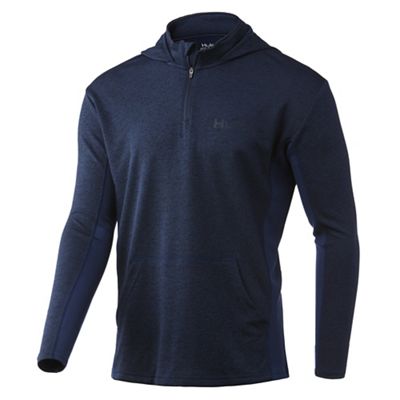 Huk Men's Icon X Coldfront Hoodie - Medium - Sargasso Sea Heather product image