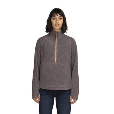 Sherpa Women's Rolpa 1/2 Zip Pullover - Small - Blush product image