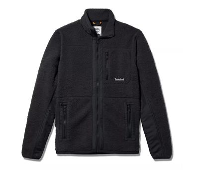Timberland Men's Outdoor Archive High Pile Fleece Jacket - Medium - Black product image