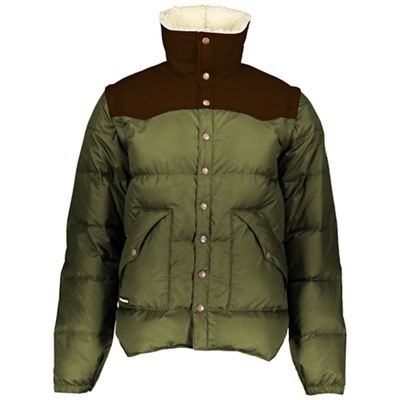 Powderhorn Men's The Original Leather Jacket - Large - Military Green product image