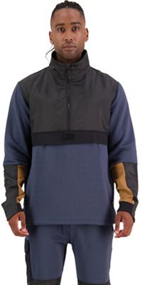 Mons Royale Men's Decade Mid Pullover - XL - Midnight / Black product image