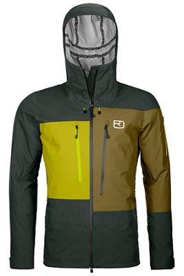 Ortovox Men's 3L Deep Shell Jacket - Large - Green Pine product image