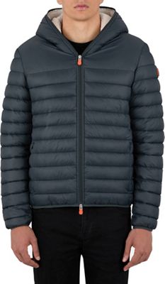 Save The Duck Men's Nathan Hooded Jacket - Medium - Green Black product image
