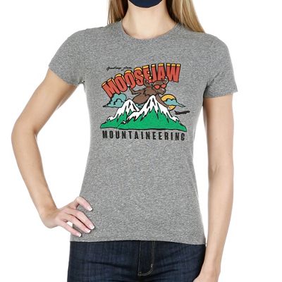 Moosejaw Women's Peanut SS Tee - Medium - Heather Grey product image