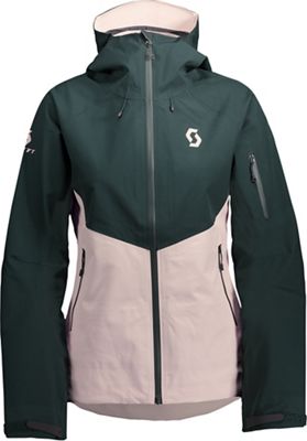 Scott USA Women's Explorair 3L Jacket - Medium - Tree Green / Pale Pink product image