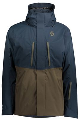 Scott USA Men's Ultimate DRX Jacket - XL - Dark Blue / Earth Brown product image