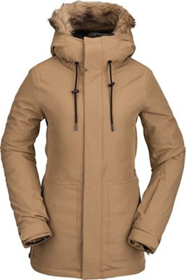 Volcom Women's Shadow Insulated Jacket - Large - Coffee product image