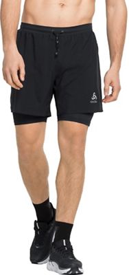 Odlo Men's Axalp Trail 2-In-1 6 Inch Short - Medium - Black product image