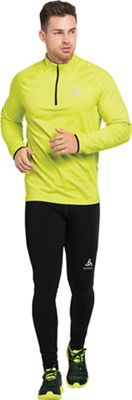 Odlo Men's Axalp Ceramiwarm 1/2 Zip Midlayer Top - Medium - Evening Primrose product image