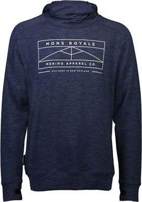 Mons Royale Women's Covert Lite Funnel Hoody - XL - Navy product image