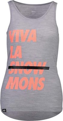 Mons Royale Women's Viva La Tank - Medium - Grey Marl product image