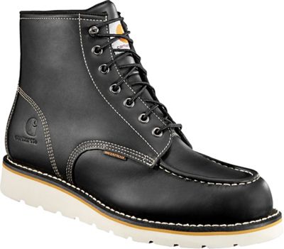 Carhartt Men's Wedge 6 Inch Waterproof Boot - Soft Toe - 11 Wide - Black Oil Tanned
