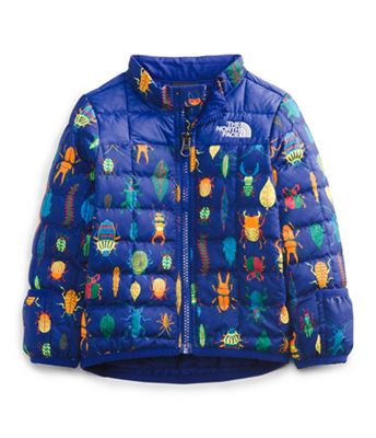 The North Face Infant ThermoBall Eco Jacket - 0-3M - Bolt Blue Critter Crawl Print product image