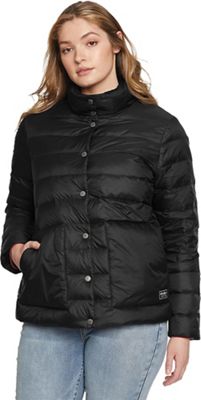 Eddie Bauer Women's Stratuslite Snap Jacket - Small - Black product image