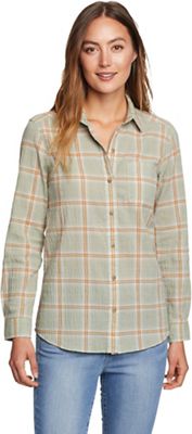 Eddie Bauer Women's Packable LS Shirt - Large - Fennel product image