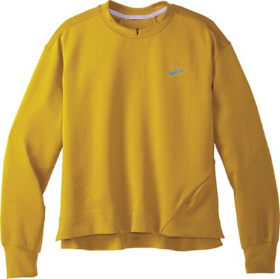 Brooks Women's Run Within Sweatshirt - Medium - Golden Hour product image