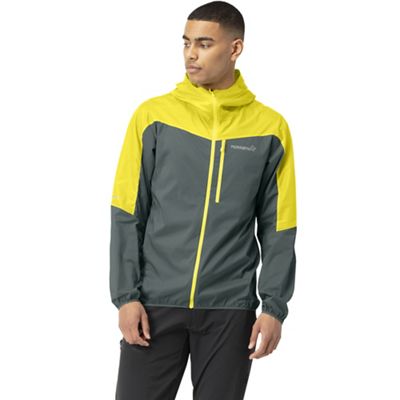 Norrona Men's Falketind Aero60 Hood - XL - Sulphur Spring / North Atlantic product image