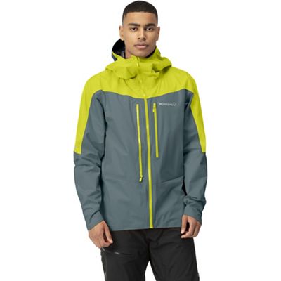 Norrona Men's Falketind GTX Paclite Jacket - Large - Sulphur Spring / North Atlantic product image