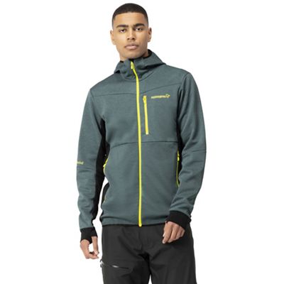 Norrona Men's Falketind Warm2 Octa Hood - XL - North Atlantic / Caviar product image