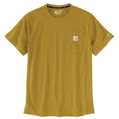 Carhartt Men's Force Relaxed Fit Midweight SS Pocket T-Shirt - Small Regular - Golden Haze product image