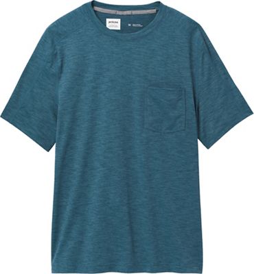 Prana Men's Calder SS Pocket Top - XL - Bluefin product image