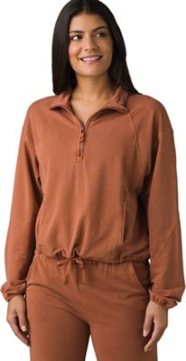 Prana Women's Calimero 1/2 Zip Top - Small - Terra product image