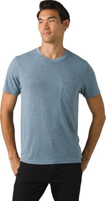 Prana Men's Cardiff SS Pocket T-Shirt - Medium - Sea Mist product image