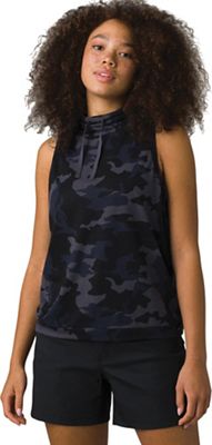 Prana Women's Cozy Up Barmsee Tank - Large - Nautical Camo product image