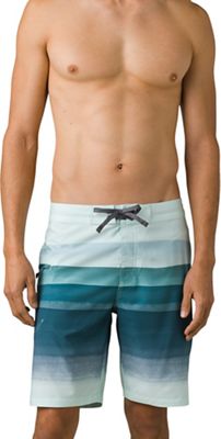 Prana Men's Fenton 9 Inch Boardshort - 34 - Aquamarine Stripe product image
