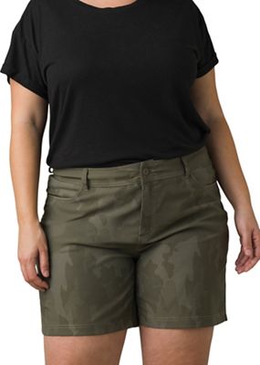 Prana Women's Halle II 7 Inch Short - Plus - 20W - Sage Camo product image