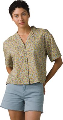 Prana Women's Iguala Top - Medium - Sea Mist Petals product image