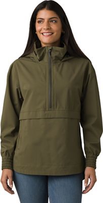Prana Women's Othello Falls Anorak - Large - Cargo Green product image