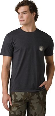 Prana Men's Patch Printed T-Shirt - XL - Charcoal Heather product image