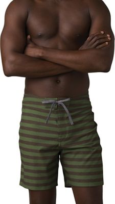 Prana Men's Riveter 9 Inch Boardshort - 34 - Algae Stripe product image