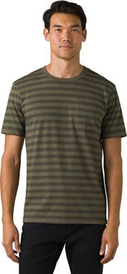 Prana Men's Roots Studio Pocket T-Shirt - Medium - Cargo Green product image