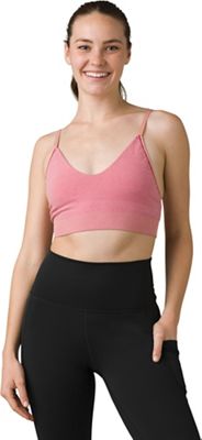 Prana Women's Sopra Seamless Bra - Medium - Cloud Blush product image