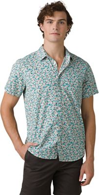 Prana Men's Stimmersee Shirt - Medium - Blue Floral product image