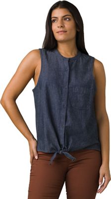 Prana Women's Sunrise Peak Top - Small - Deep Denim product image