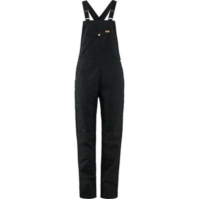 Fjallraven Women's Vardag Dungaree Trouser - Medium - Black product image