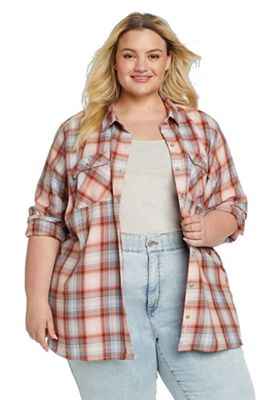 Eddie Bauer Women's Firelight Flannel Shirt - Small - Callalily product image