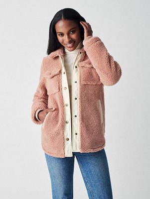 Faherty Women's Eldridge Sport Sherpa Jacket - Large - Tuscany product image
