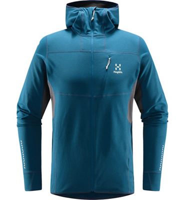 Haglofs Men's L.I.M Mid Comp Hoodie - Medium - Dark Ocean / Magnetite product image
